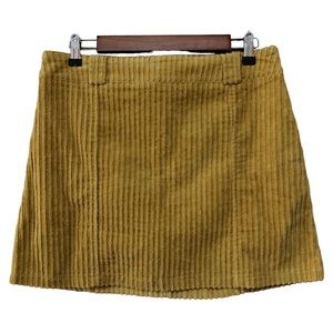 Sadie & Sage corduroy mini skirt, size L